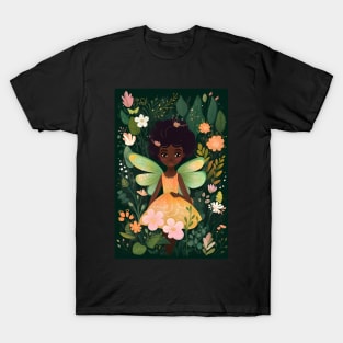 Cute Fairy in the Floral Garden2 T-Shirt